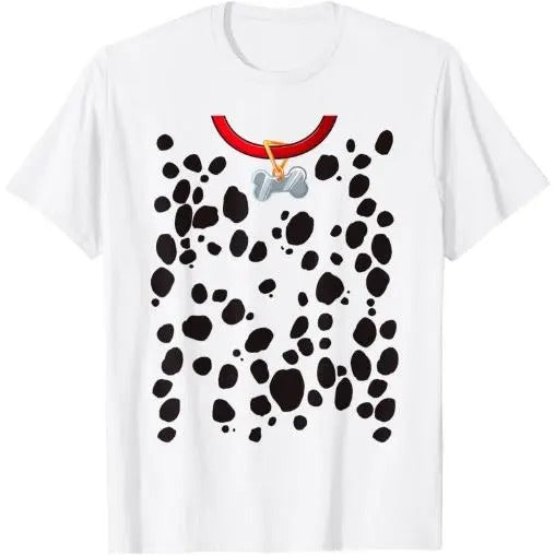 Dalmatian Costume Print Dog Dalmatians Halloween Adult Kids T-Shirt  Made in USA Hoodie, Sweatshirt | TeeBloomCo.com