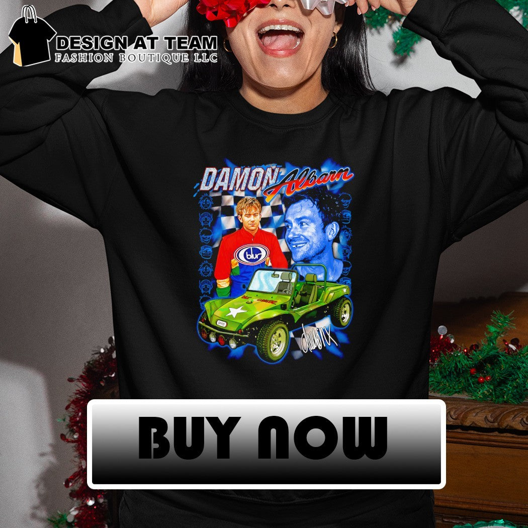 Damon Albarn Blur Meyers Manx Nascar Racing signature 2026 shirt