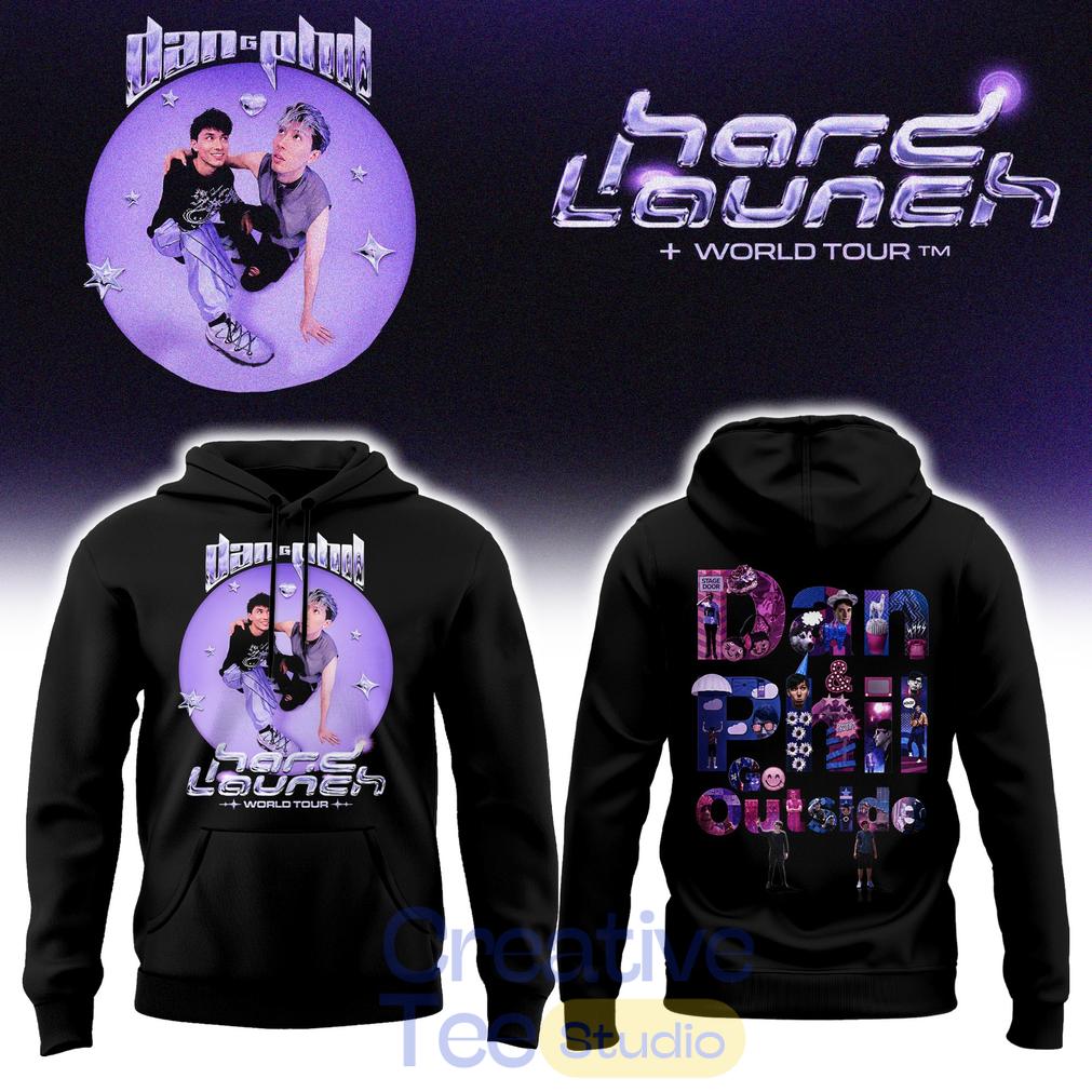 Dan and Phil Announce Hard Launch World Tour Edition Hoodie