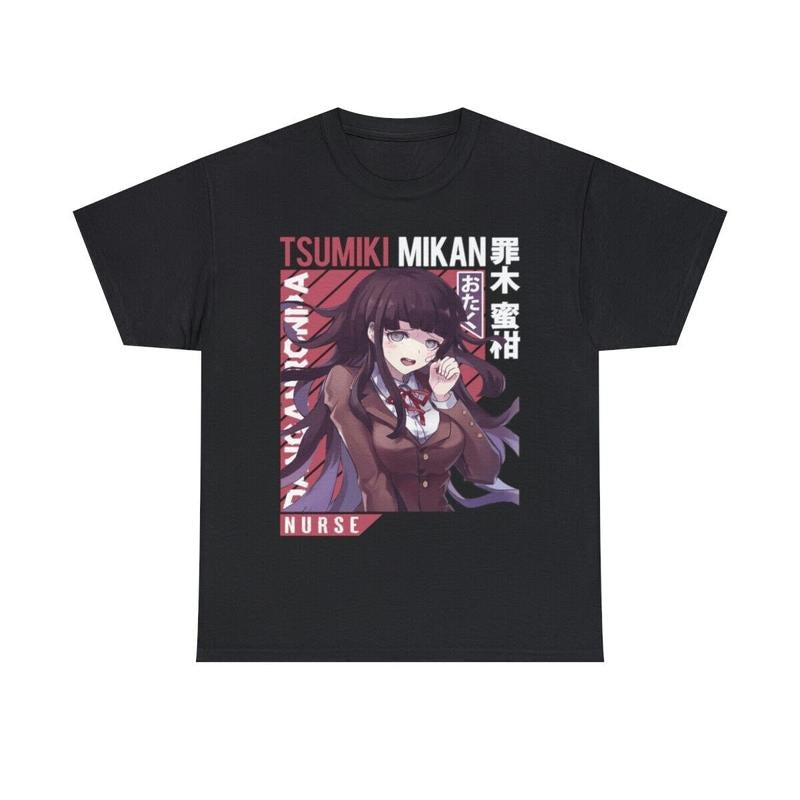 Danganronpa Tsumiki Mikan Shirt Ronpa Vaporwave Anime Manga Aesthetic S-3XL Hoodie, Sweatshirt | TeeBloomCo.com