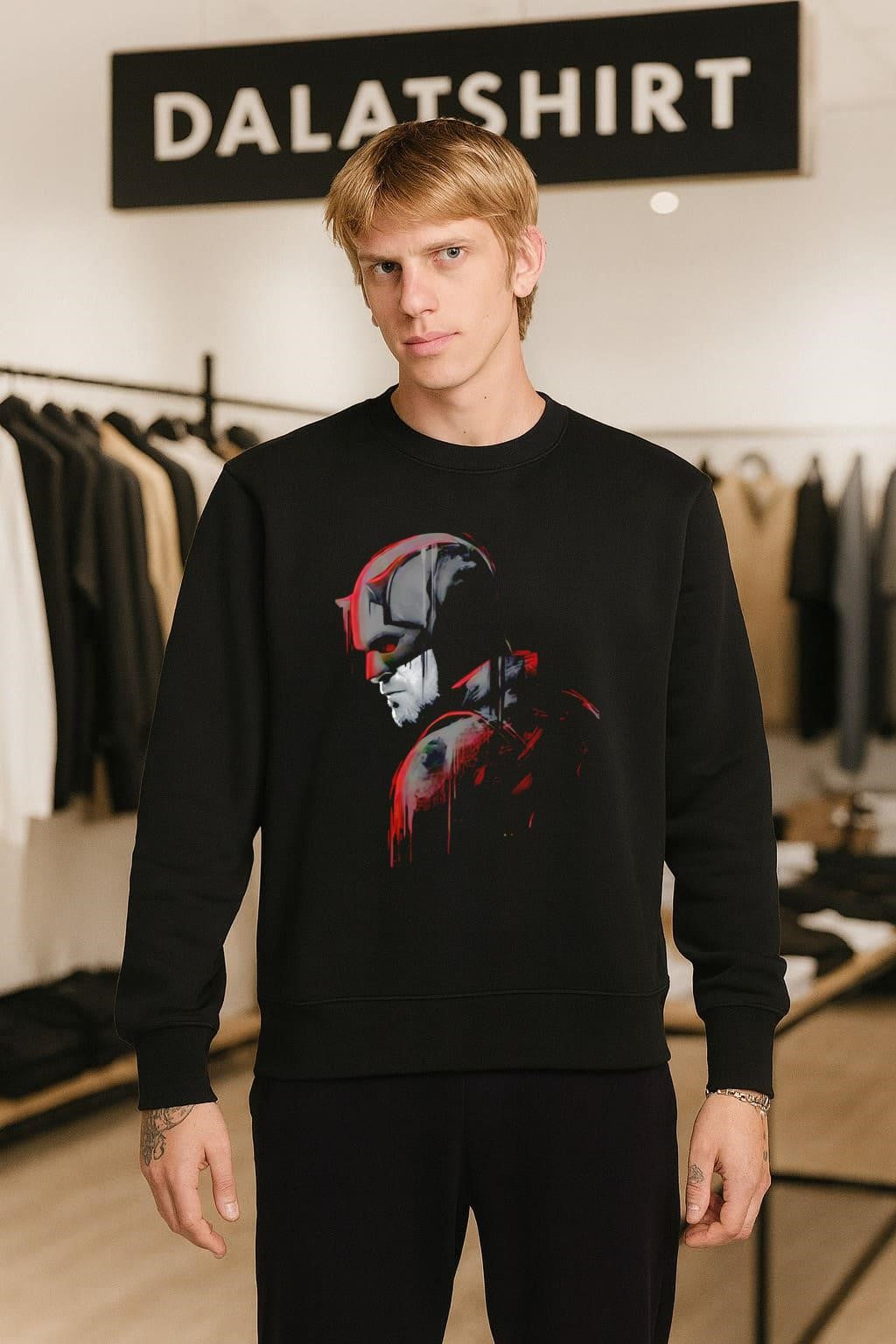 Daredevil Matt Murdock Red Mask shirt