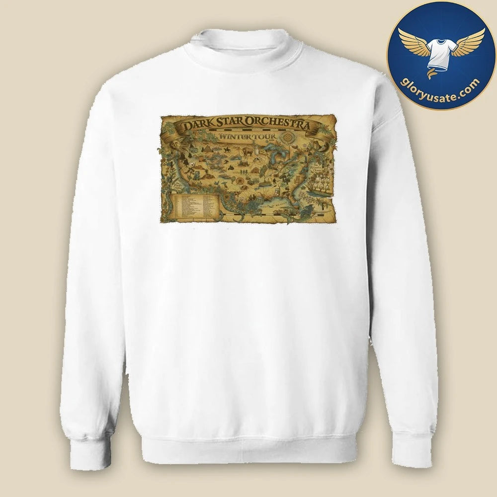 Dark Star Orchestra Winter Tour 2026 Poster Shirt