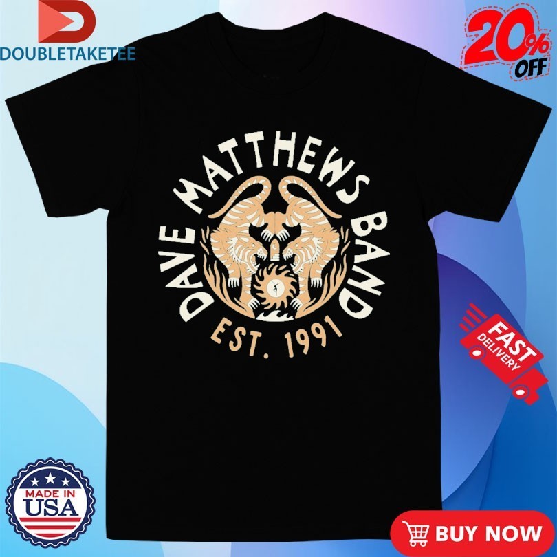 Dave Matthews Band Est 1991 Tigers Shirts
