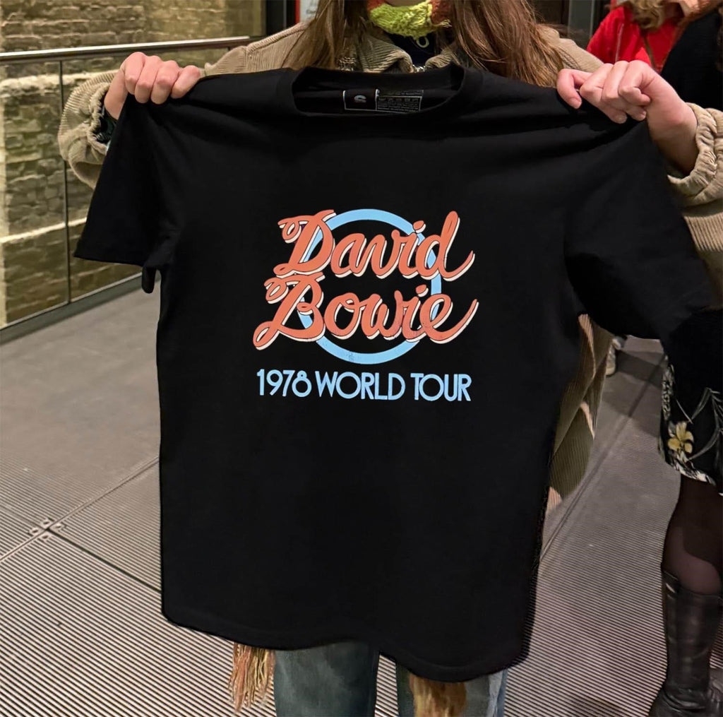 David Bowie 1978 World Tour Vintage shirt
