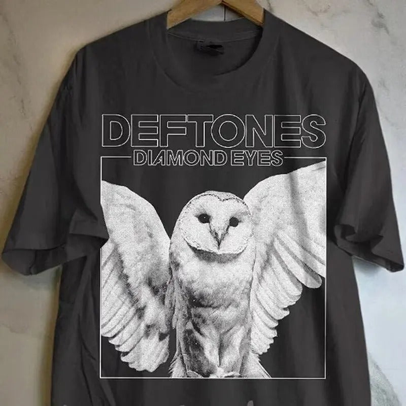 Deftones Tour Rock Band T-shirt Reprint Crewneck Cotton Hoodie, Sweatshirt | TeeBloomCo.com