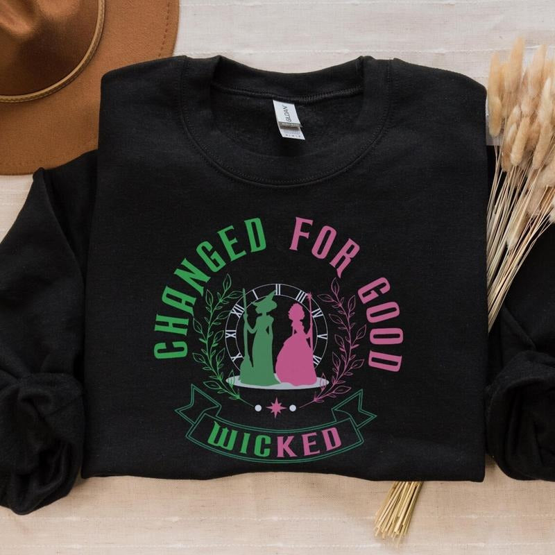 Defy Gravity Inspired Wicked Sweatshirt, Featuring Retro Designs T-Shirts, Hoodie | TeeBloomCo.com