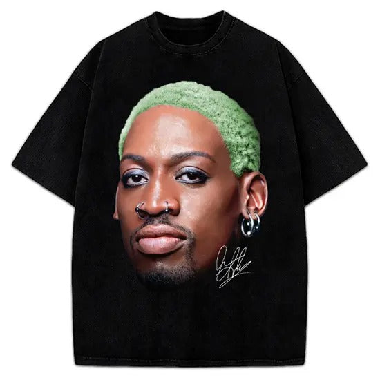 Dennis Green Hair flamboyant 90's Vintage Design Retro T-Shirt Cotton Menswear Hoodie, Sweatshirt | TeeBloomCo.com
