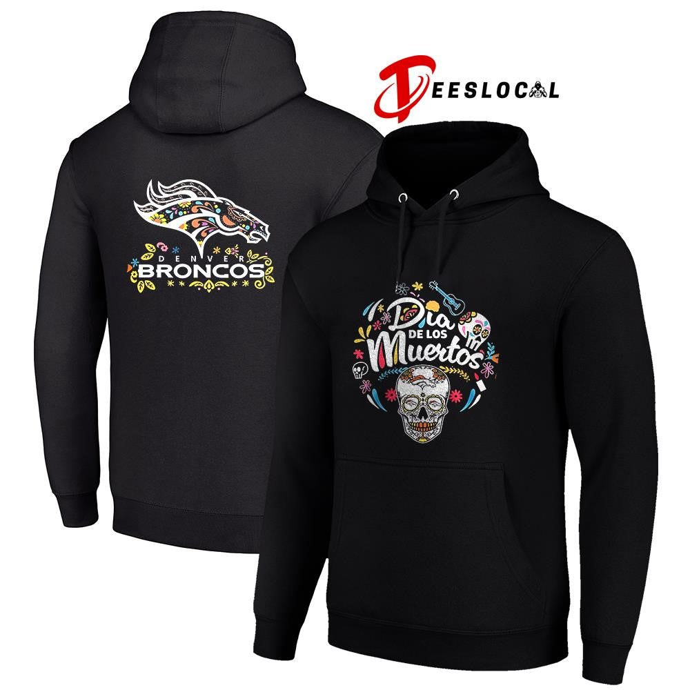 Denver Broncos Día de los Muertos shirt