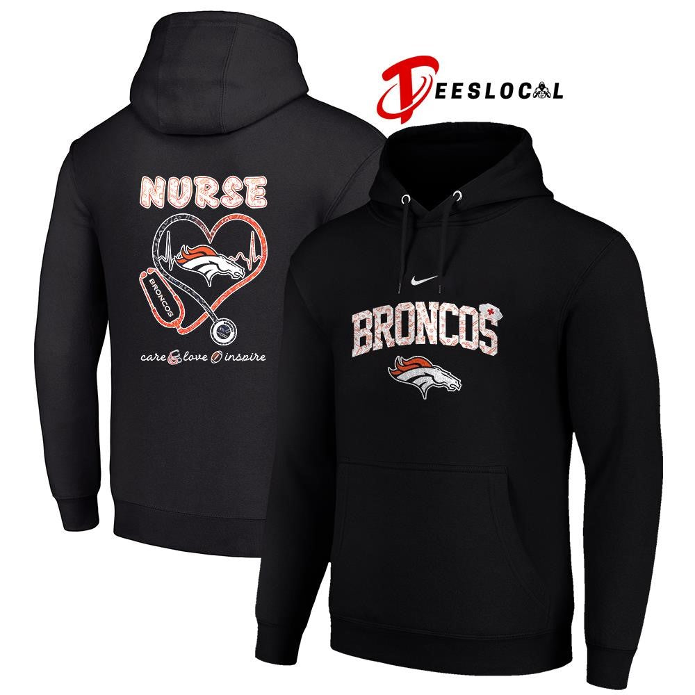 Denver Broncos x Nurse care love inspire logo shirt