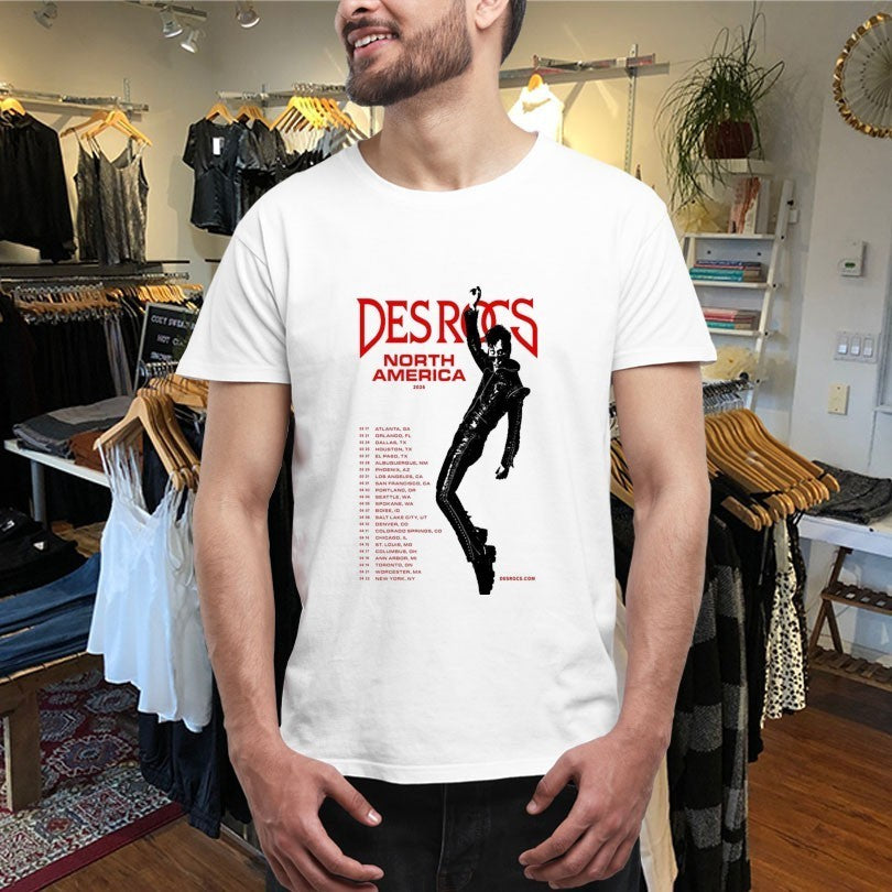 Des Rocs North America 2026 Tour Shirts