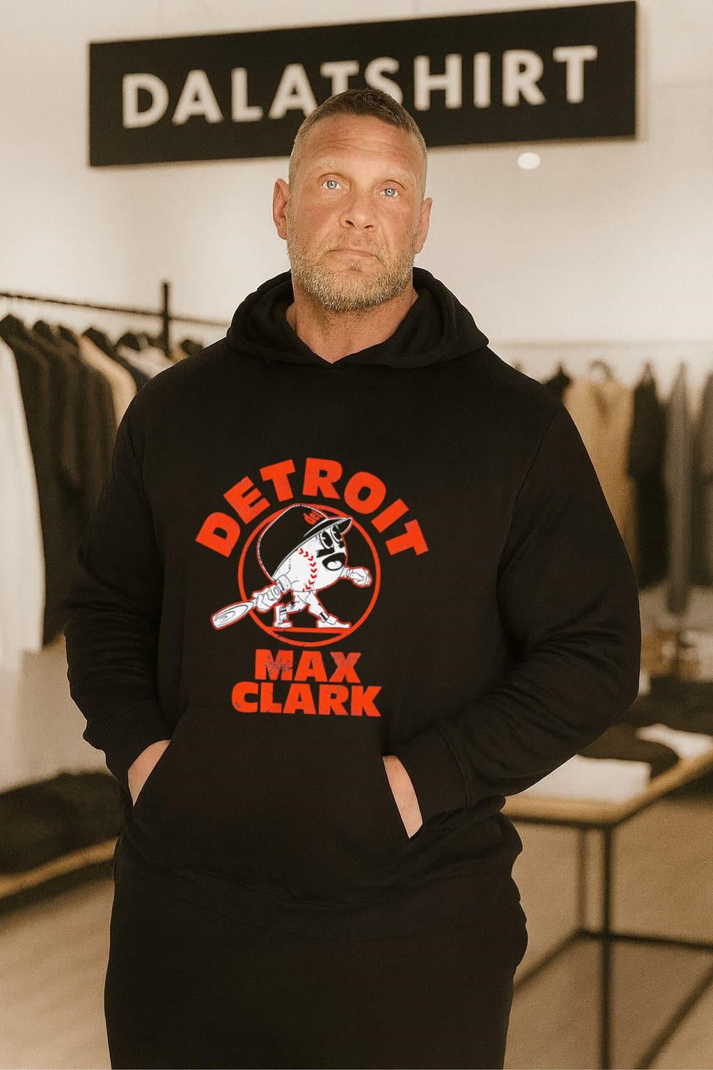 Detroit Max Clark Baseball retro shirt