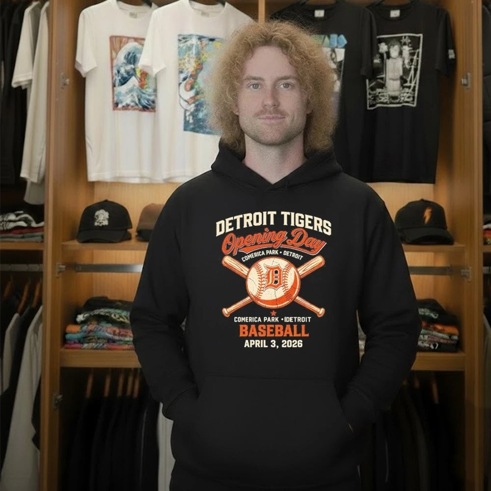 Detroit Tigers Opening Day 2026 Shirt