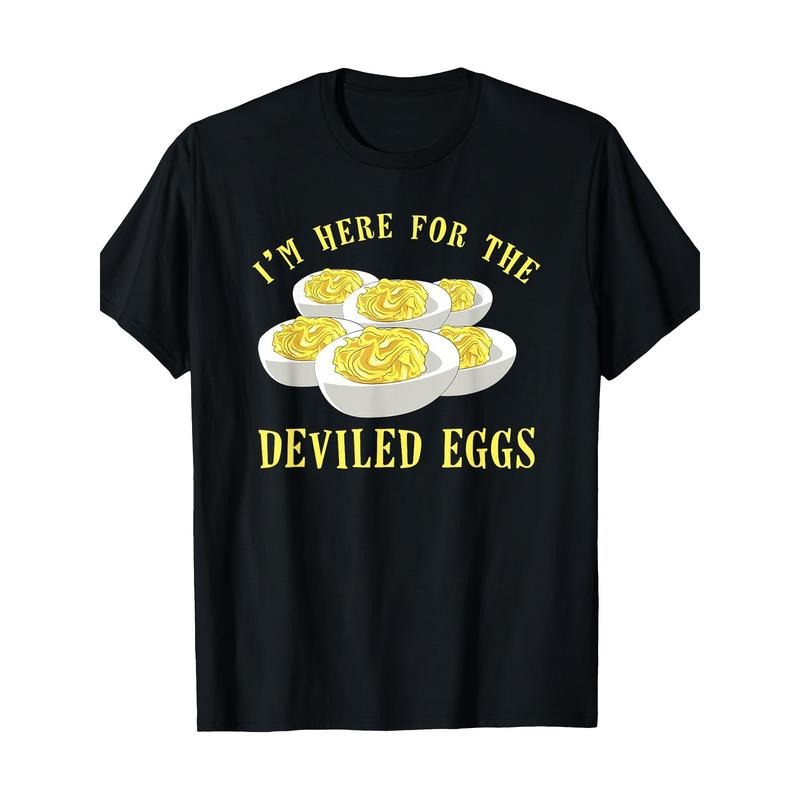 Deviled Egg Funny Food Gift 100% Cotton T-Shirt Made in USAstyle{n002}2 Hoodie, Sweatshirt | TeeBloomCo.com