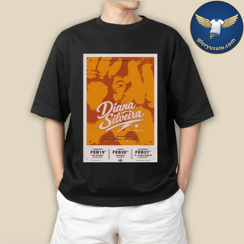 Diana Silveira Feb 20 2026 Uckfield Sussex Poster Shirt