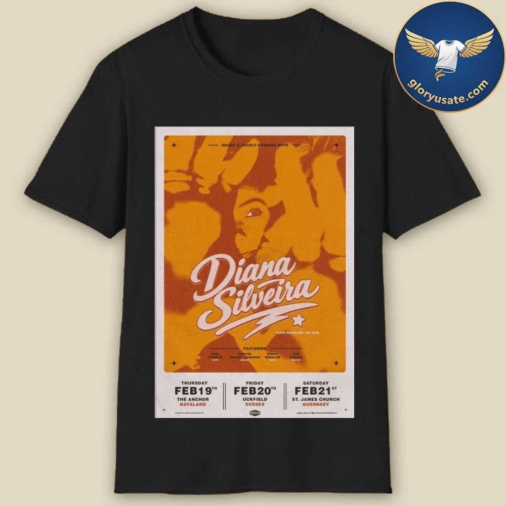 Diana Silveira Feb 20 2026 Uckfield Sussex Poster Shirt