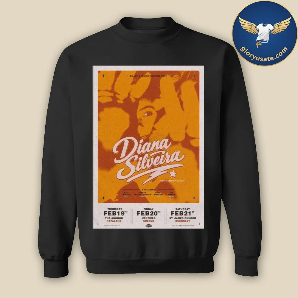 Diana Silveira Feb 20 2026 Uckfield Sussex Poster Shirt