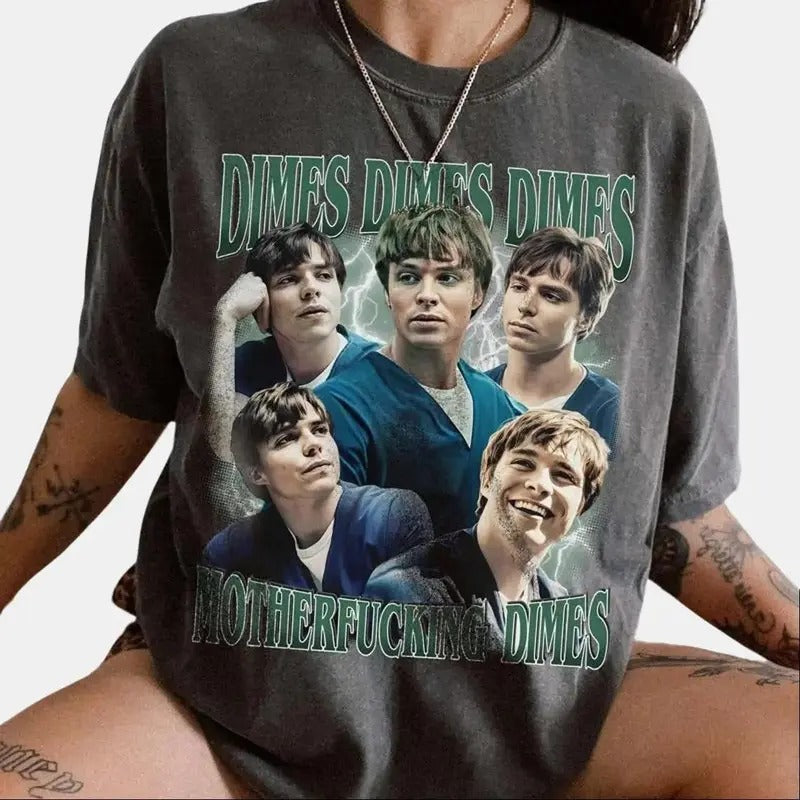 Dimes Dimes Dimes Motherfucking T-shirt, Dimes Nicholas Chavez Retro 90s Tyle Raptee, Menendez Brothers Shirt, TV Show...