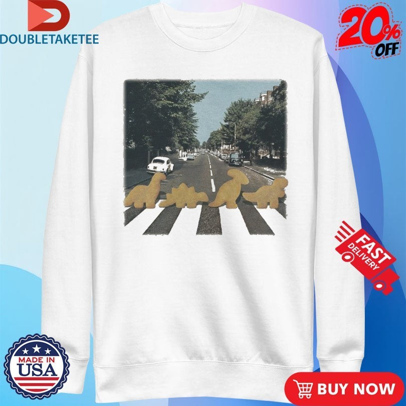 Dino Nugget Abbey Road Shirts