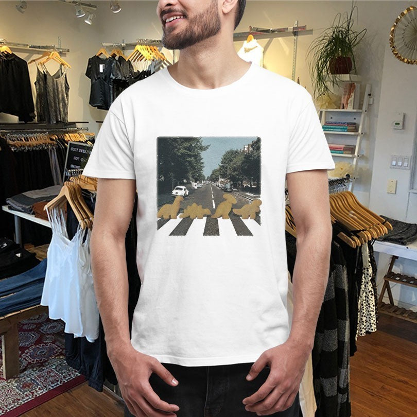 Dino Nugget Abbey Road Shirts