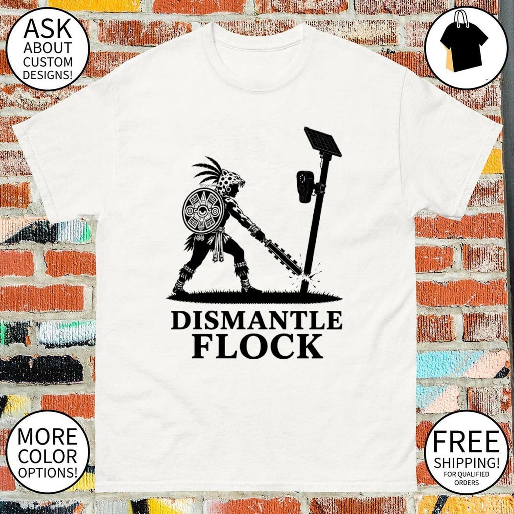 Dismantle Flock Safety Don’t Tread On Me 2026 shirt