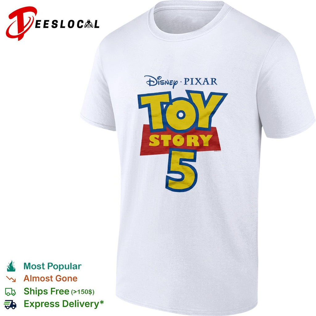 Disney Pixar Toy Story 5 official upcoming movie logo shirt