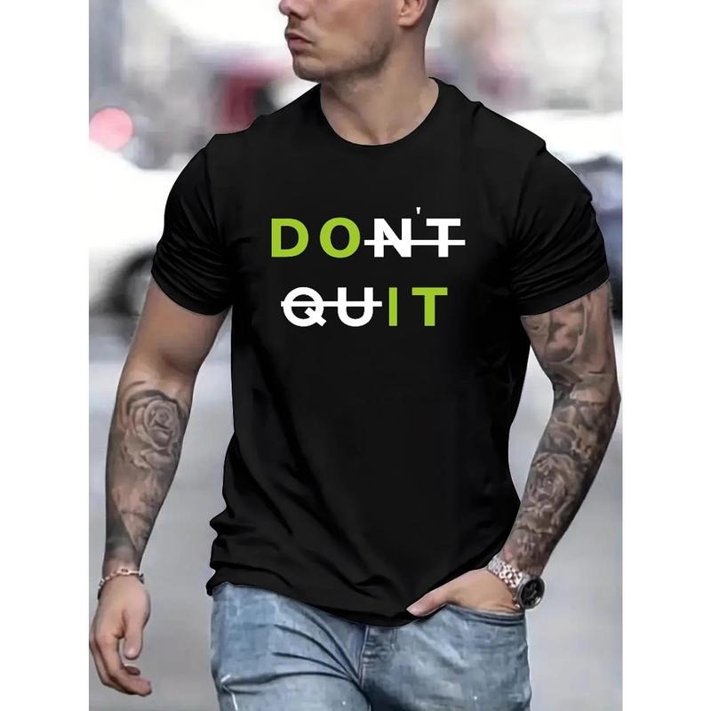 Do It printed T-shirt, men's T-shirt, summer casual short-sleeved T-shirt Made in USA Hoodie, Sweatshirt | TeeBloomCo.com