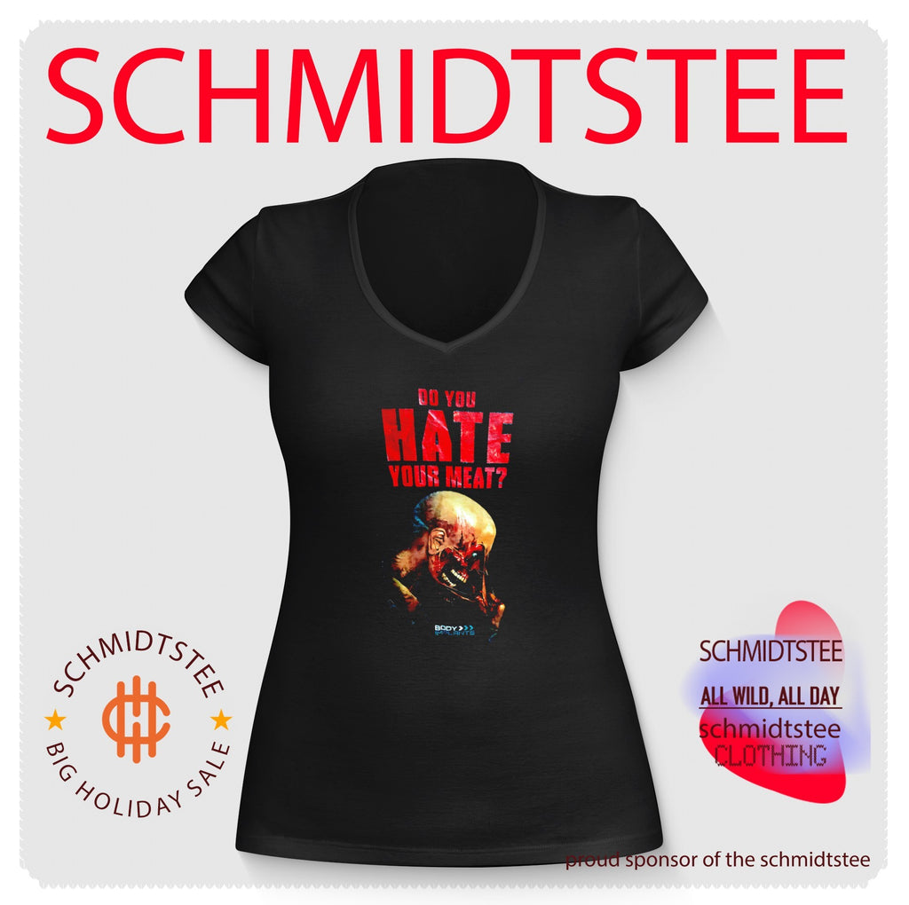 Do You Hate Your Meat Body Implants horror shirt