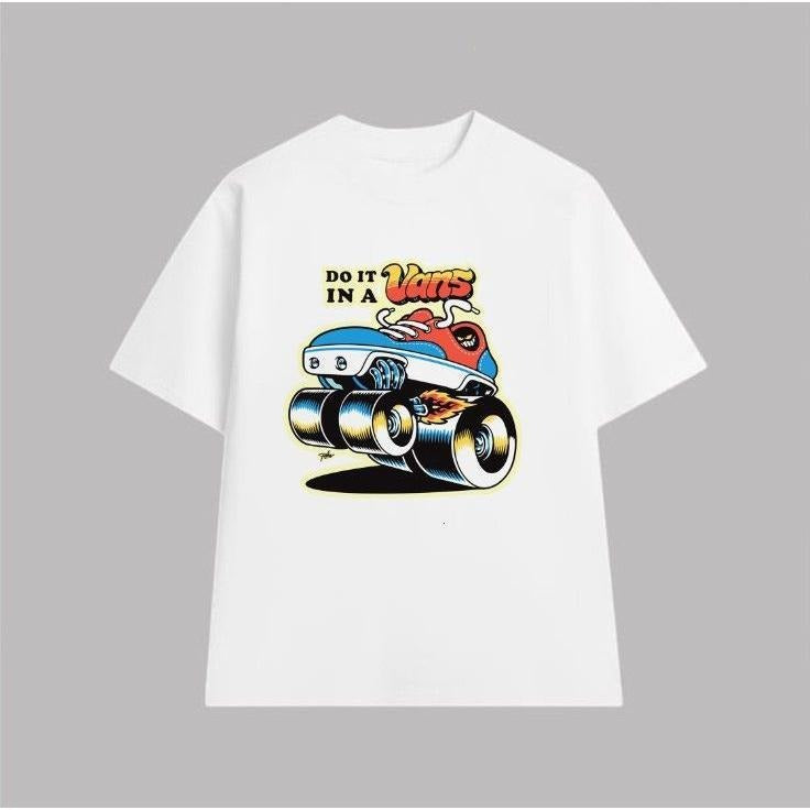 Do it in a vans vintage 90s graphic design t-shirt Hoodie, Sweatshirt | TeeBloomCo.com