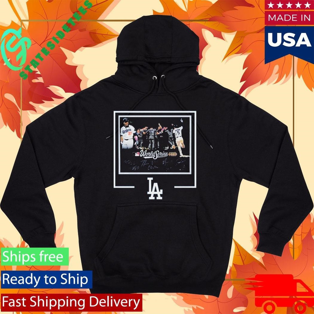Dodgers Autographed World Series Signatures Shirt