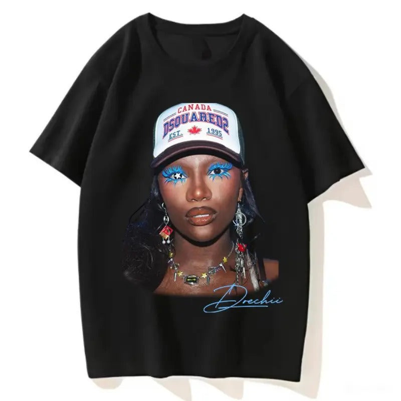 Doechii Blue Concert Black T-Shirt, Fans Gift Shirt Menswear Top Hoodie, Sweatshirt | TeeBloomCo.com