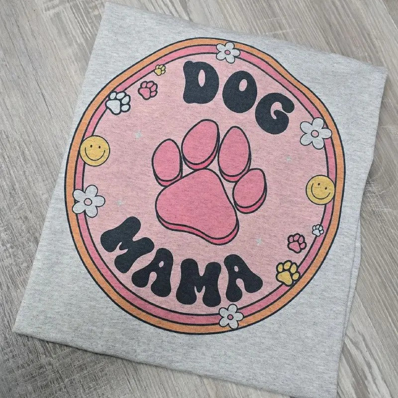 Dog Mama Cute  Graphic Tee or Sweatshirt shirts women Hoodie | TeeBloomCo.com