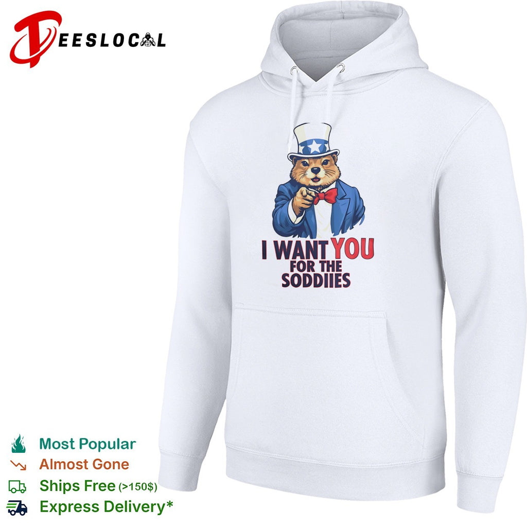 Dog Uncle Sam I want you for the Soddies shirt