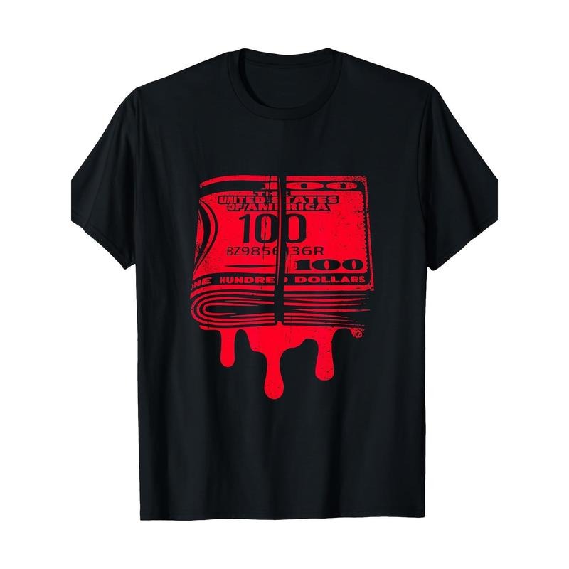 Dollar Money Blood Rich Cash Millionaire Trading Business 100% Cotton T-shirt made in usa Hoodie, Sweatshirt | TeeBloomCo.com