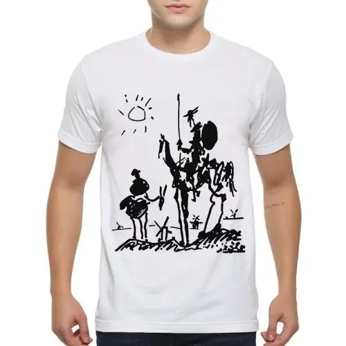 Don Quixote by Pablo Picasso T-Shirt, Men Made in USA Hoodie, Sweatshirt | TeeBloomCo.com