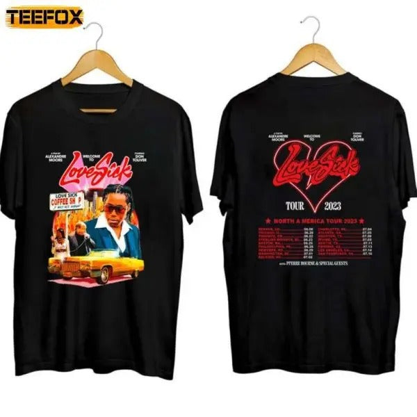 Don Toliver Love Sick Tour 2023 Concert Music T-Shirt Hoodie, Sweatshirt | TeeBloomCo.com