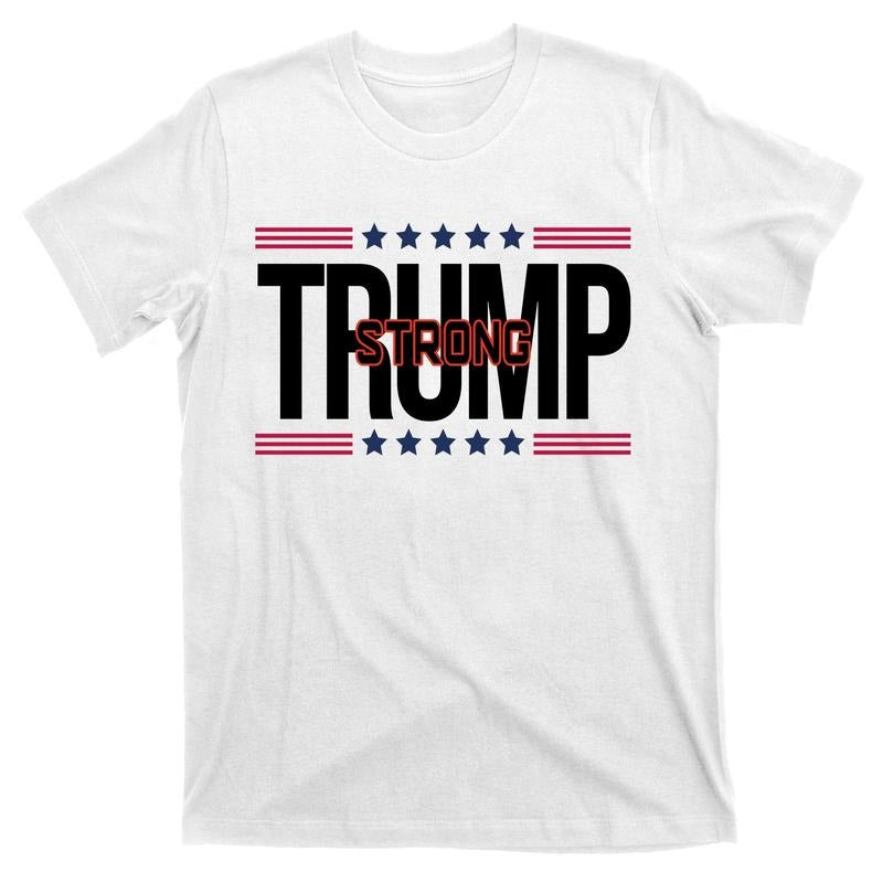 Donald Trump Strong Take America Back 2024 Rally Support T-Shirt Hoodie, Sweatshirt | TeeBloomCo.com