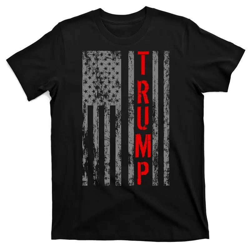 Donald Trump Vintage USA Flag T-Shirt Menswear Top Hoodie, Sweatshirt | TeeBloomCo.com