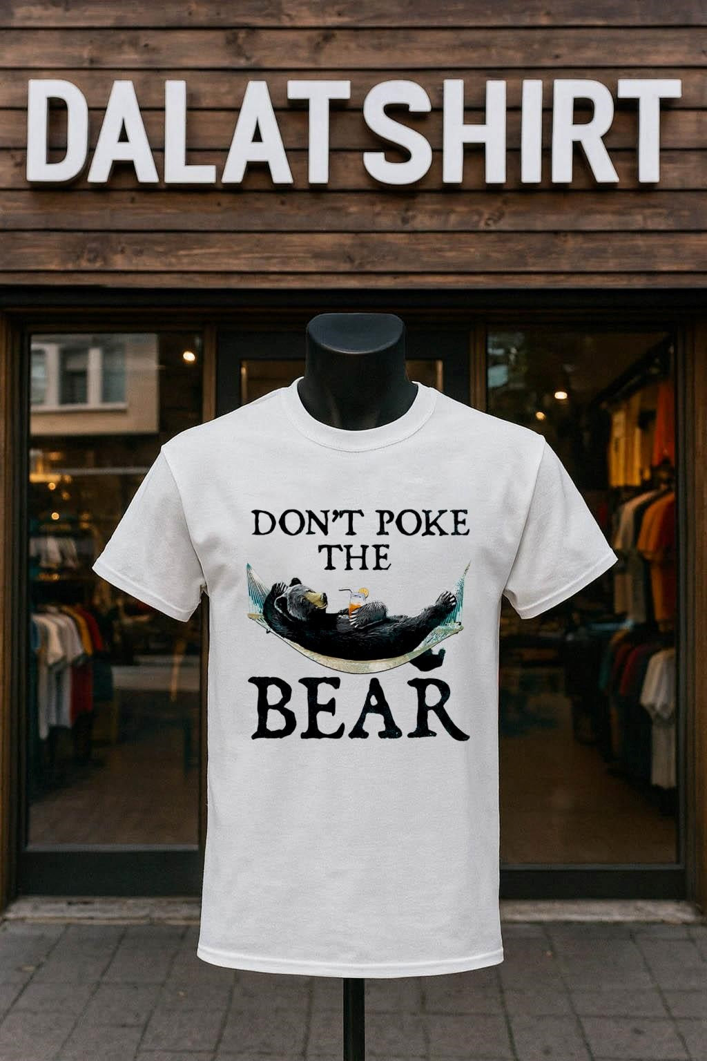 Don’t Poke The Bear Black Bear shirt