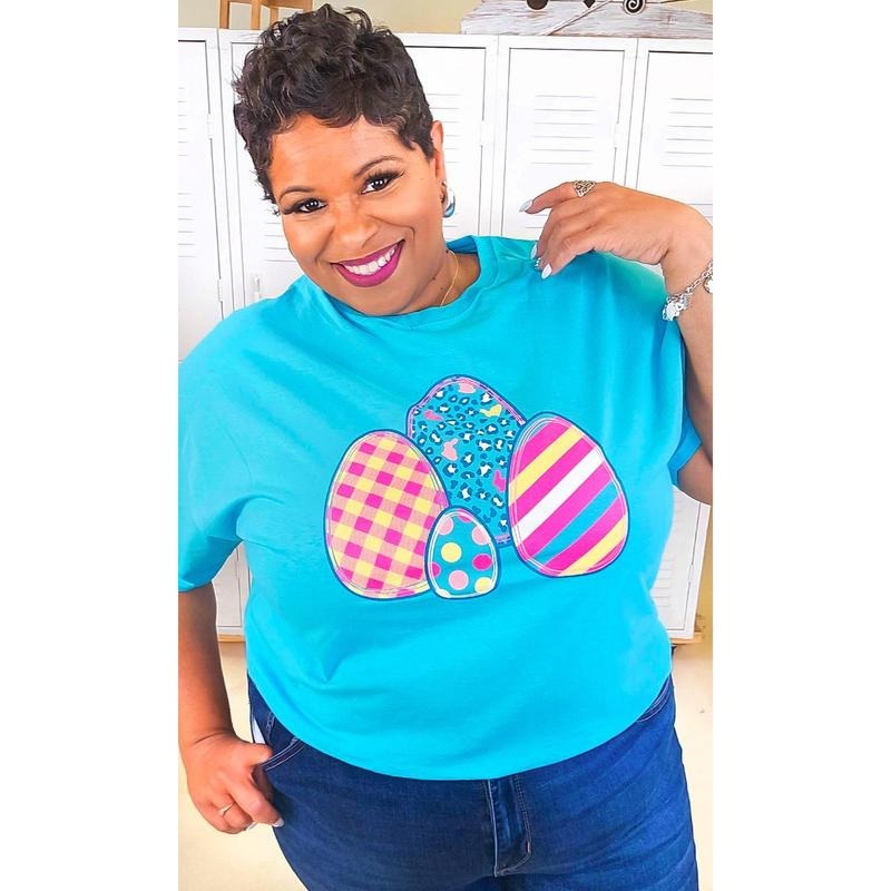 Doodle Eggs Easter Adult Graphic Shirt Hoodie, Sweatshirt | TeeBloomCo.com
