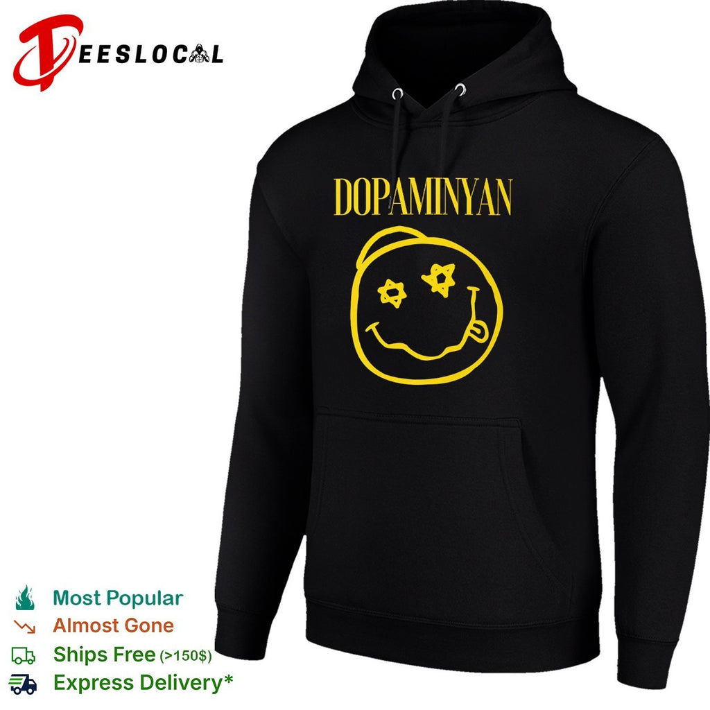 Dopaminyan Nirvana Smiley Face shirt