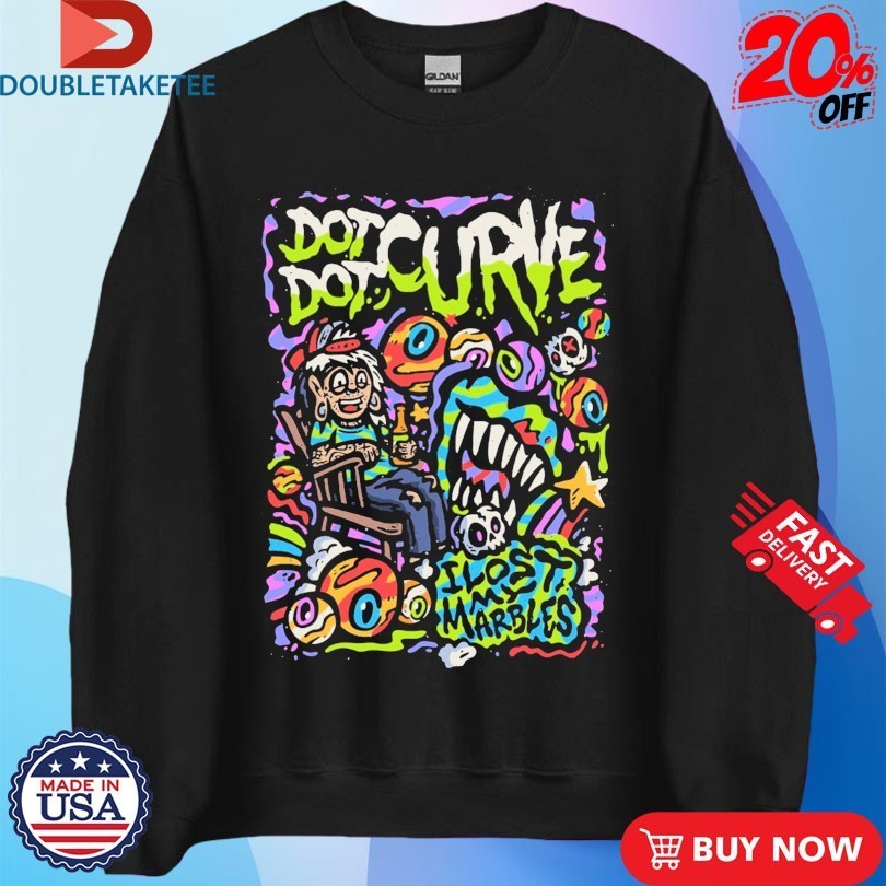 Dot Dot Curve I Lost My Marbles Shirts