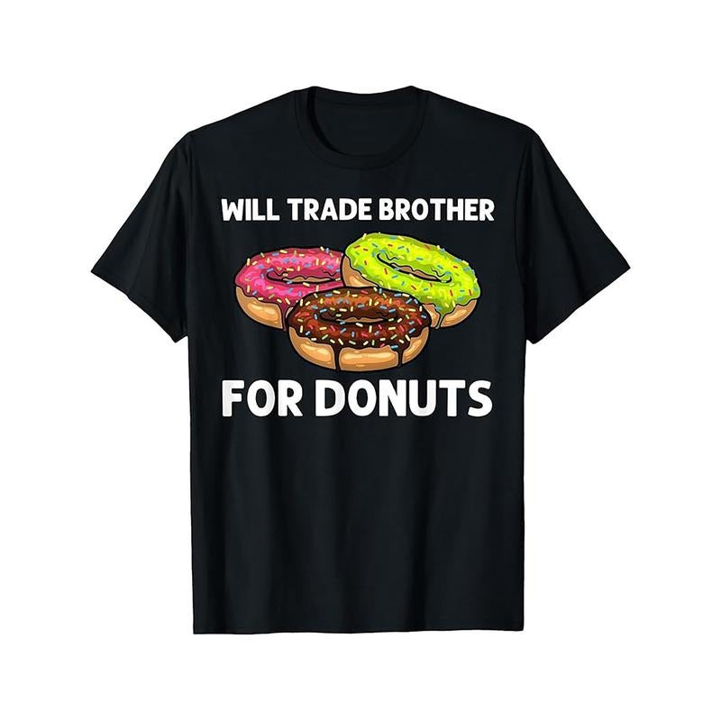 Doughnut Squad" Men's Cotton T-Shirt