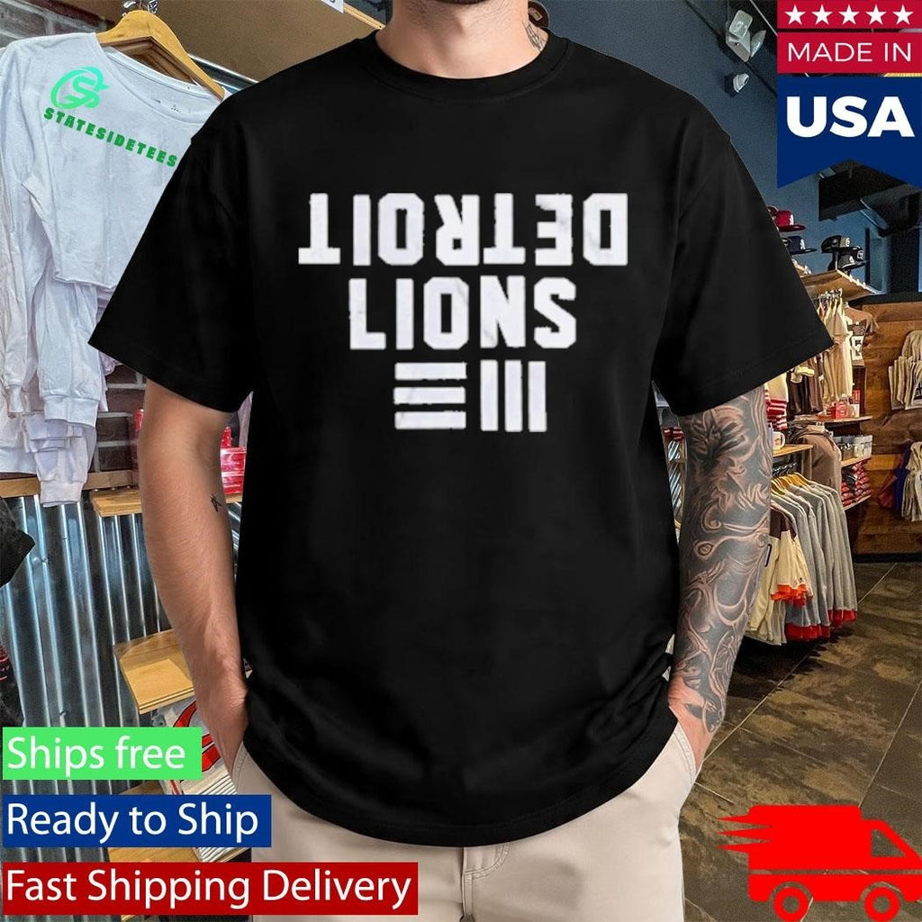 Down With Detroit – Detroit Lions X Shady Shirt