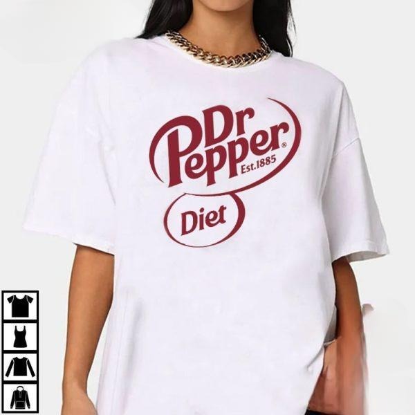 Dr Pepper Est 1885 Diet Soda Best T-shirt Hoodie, Sweatshirt | TeeBloomCo.com