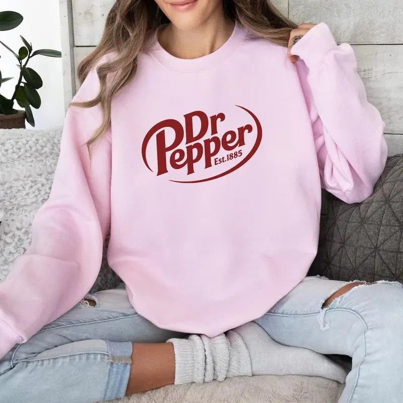 Dr. Pepper Sweatshirt, Dr Pepper Lover, Dr Pepper Gift, Gift for Girlfriend, Kylie Pitts Dr. Pepper Sweatshirt T-Shirts,...