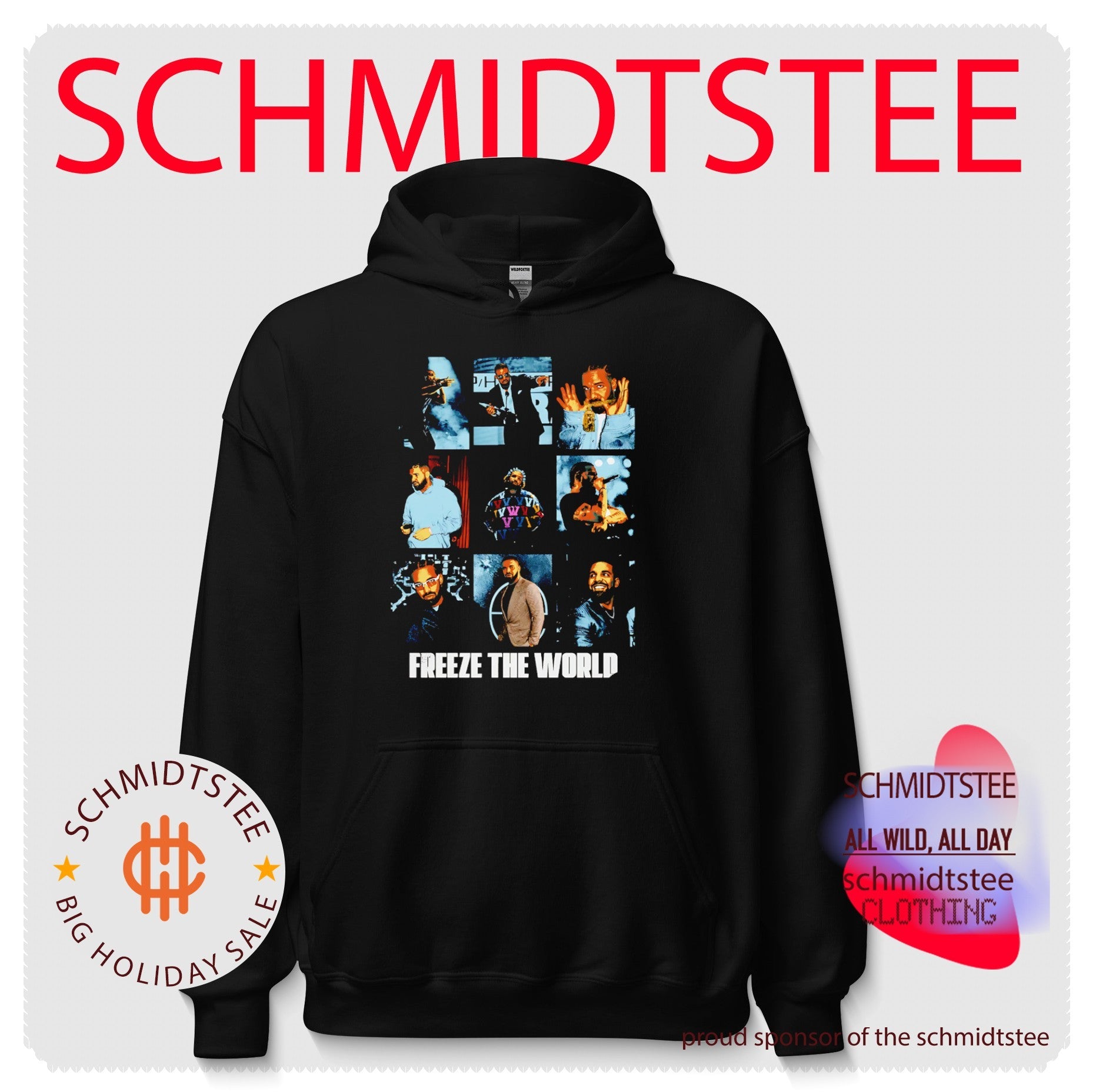 Drake Freeze the World Collage OVO Rap Hip Hop shirt