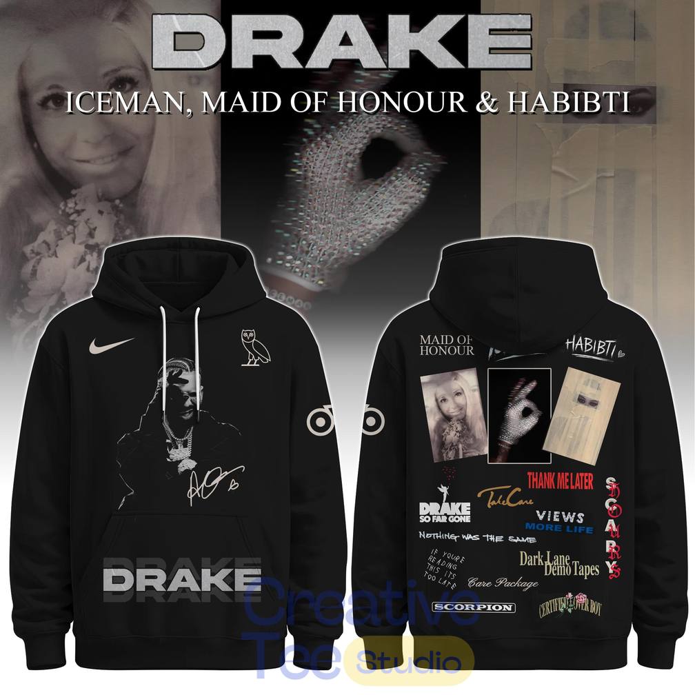 Drake Iceman Maid of Honour & Habibti Special Hoodie