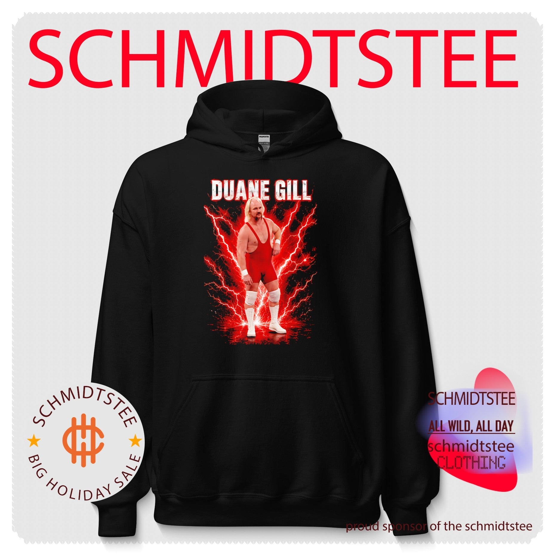 Duane Gill Professional Wrestling Wrestler shirt