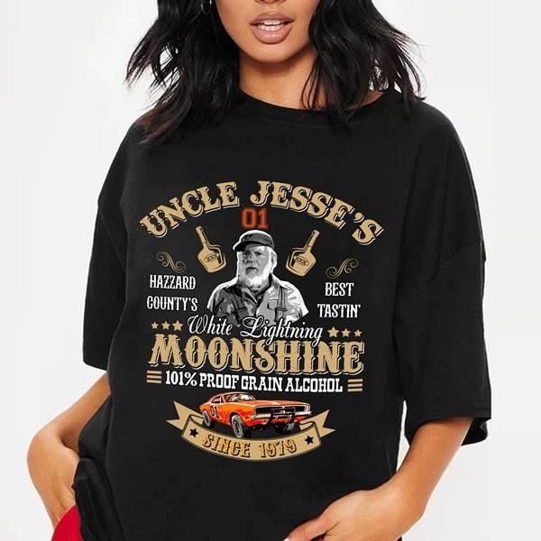 Dukes Of Hazzard Moonshine Dukes of Hazzard Uncle Jesse Shirt Bo and Luke Duke Shirt Dukes of Hazzard Movie Shirt Hoodie,...