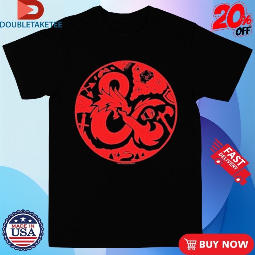 Dungeons & Dragons Ampersand Circle Shirts